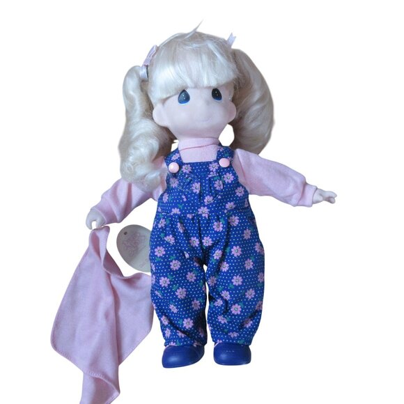 Precious Moments 12" Doll - Cindy with Blanket Vintage 1996 # 1441 - Picture 1 of 7